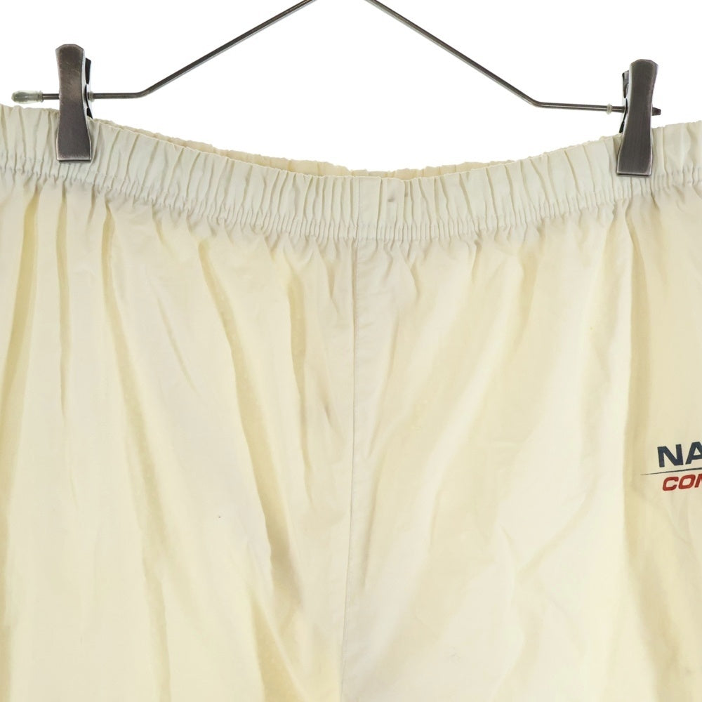NAUTICA(ノーティカ) フロントロゴ イージーナイロントラックパンツ アイボリー