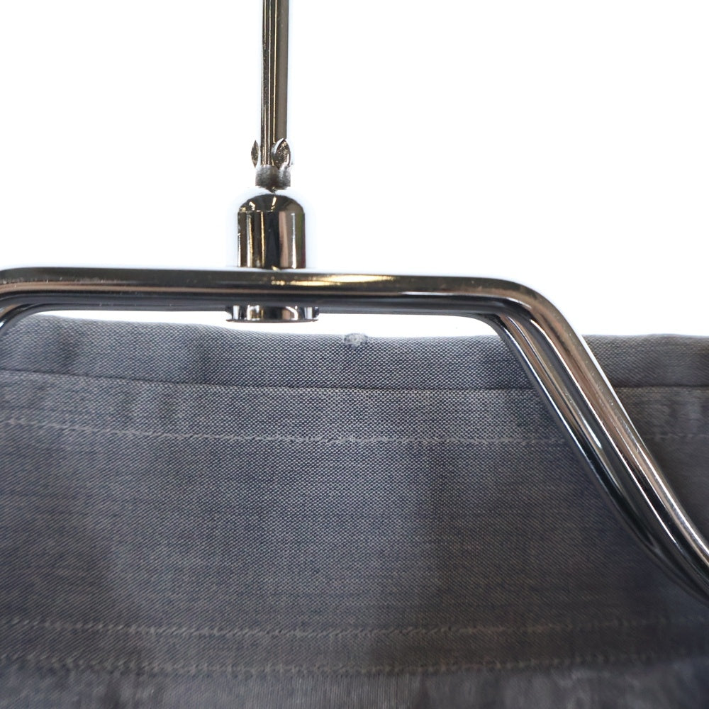 HELMUT LANG(ヘルムートラング) 比翼 ロングスリーブ スタンドカラーシャツ グレー