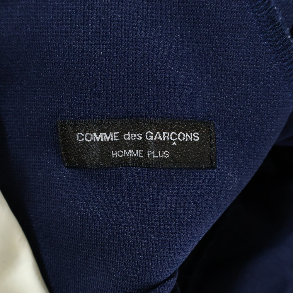 COMME des GARCONS HOMME PLUS(コムデギャルソンオムプリュス) 04SS サイドライン イージートラックパンツ ジャージ ネイビー PM-T036