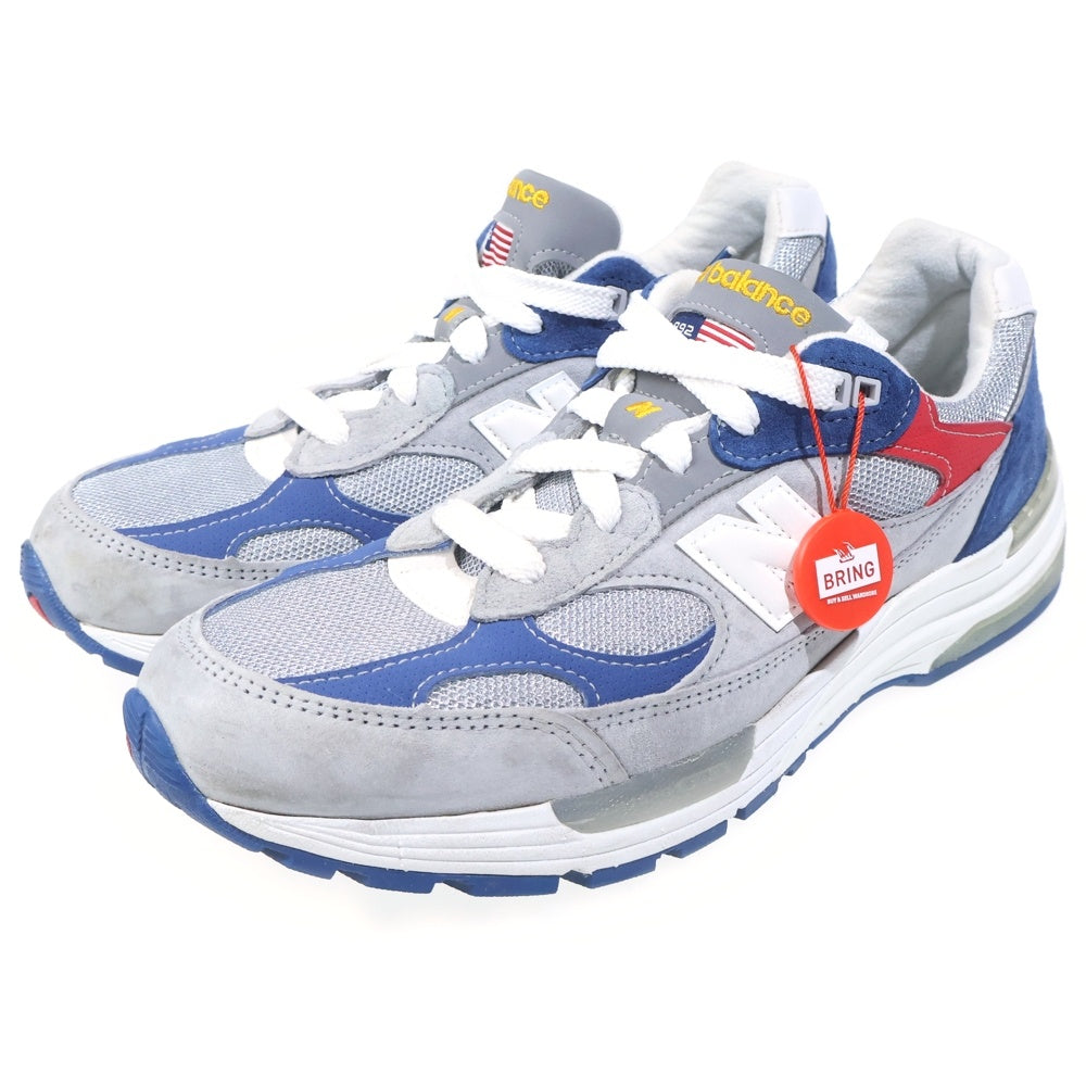 New Balance(ニューバランス) ×DTLR M992DL VARSITY ディーティーアールエル バーシティ ローカットスニーカー グレー US9/27cm