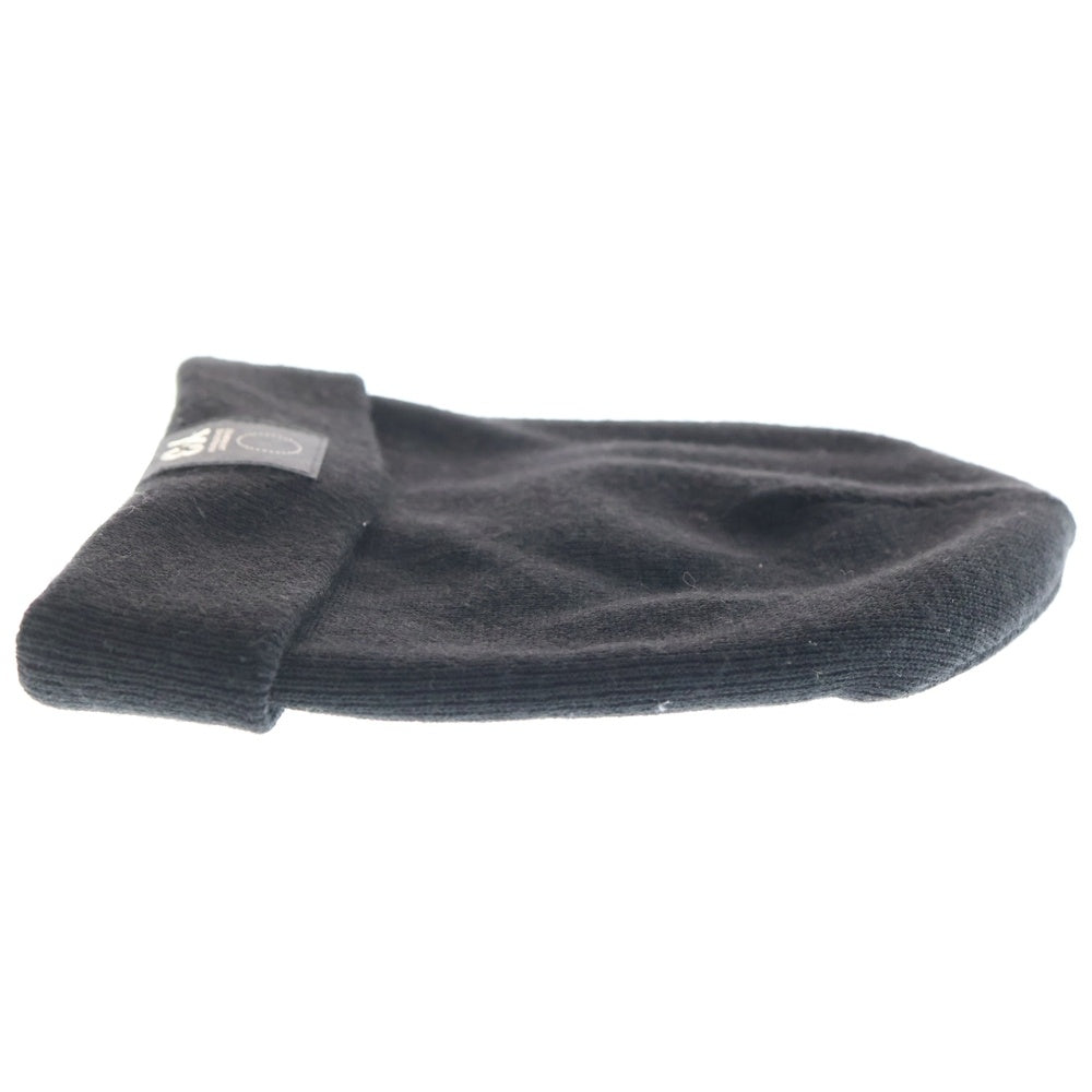 Y-3(ワイスリー) LOGO BEANIE ロゴデザイン ニット帽 ビーニー 帽子 ブラック DT0891