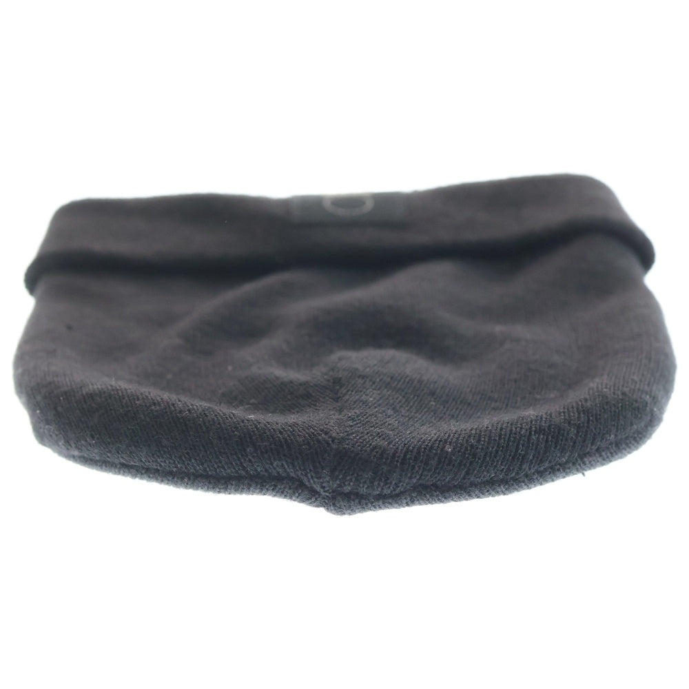 Y-3(ワイスリー) LOGO BEANIE ロゴデザイン ニット帽 ビーニー 帽子 ブラック DT0891