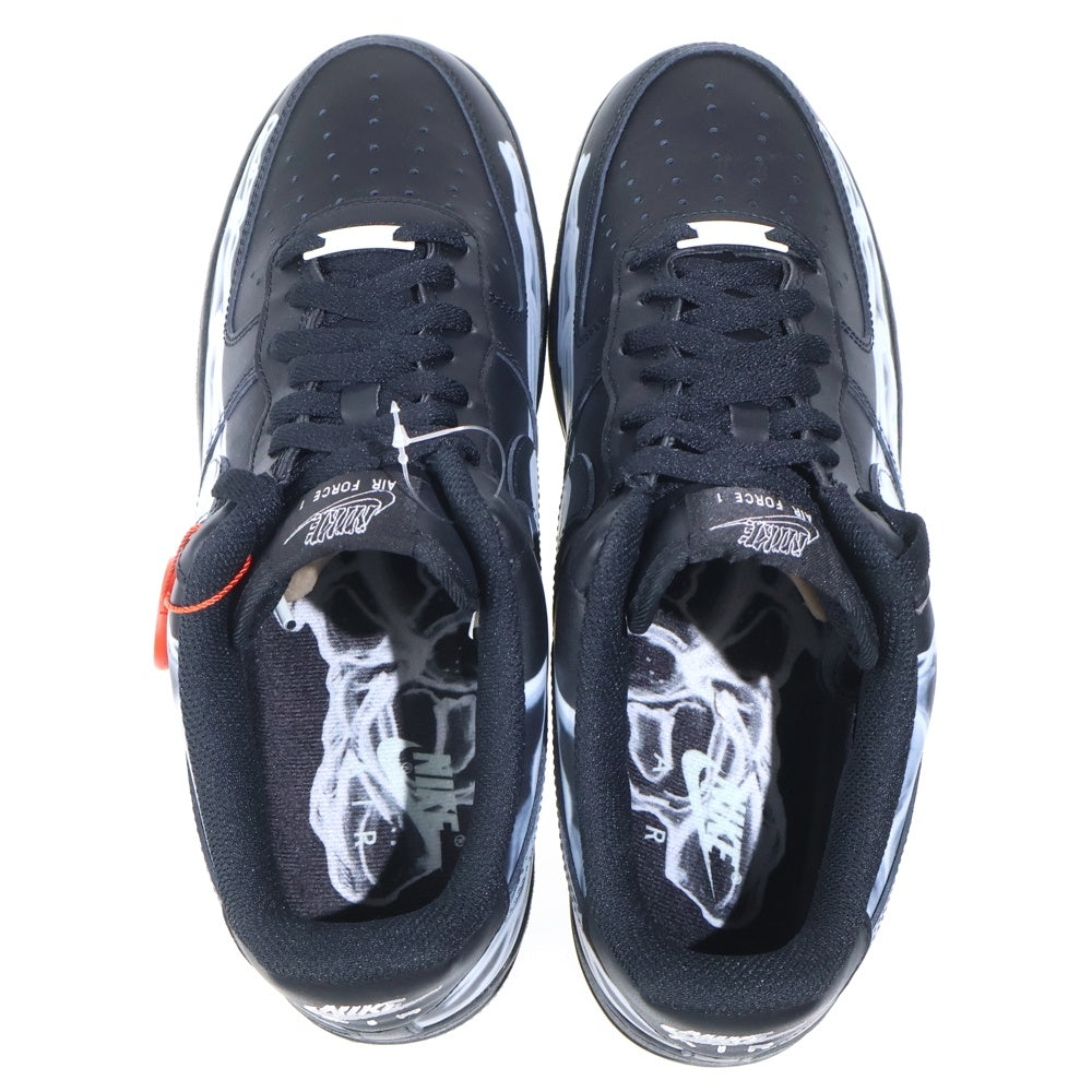 NIKE(ナイキ) AIR FORCE 1 07 SKELETON QS エアフォース スケルトン ローカットスニーカー ブラック US10/28cm BQ7541-001