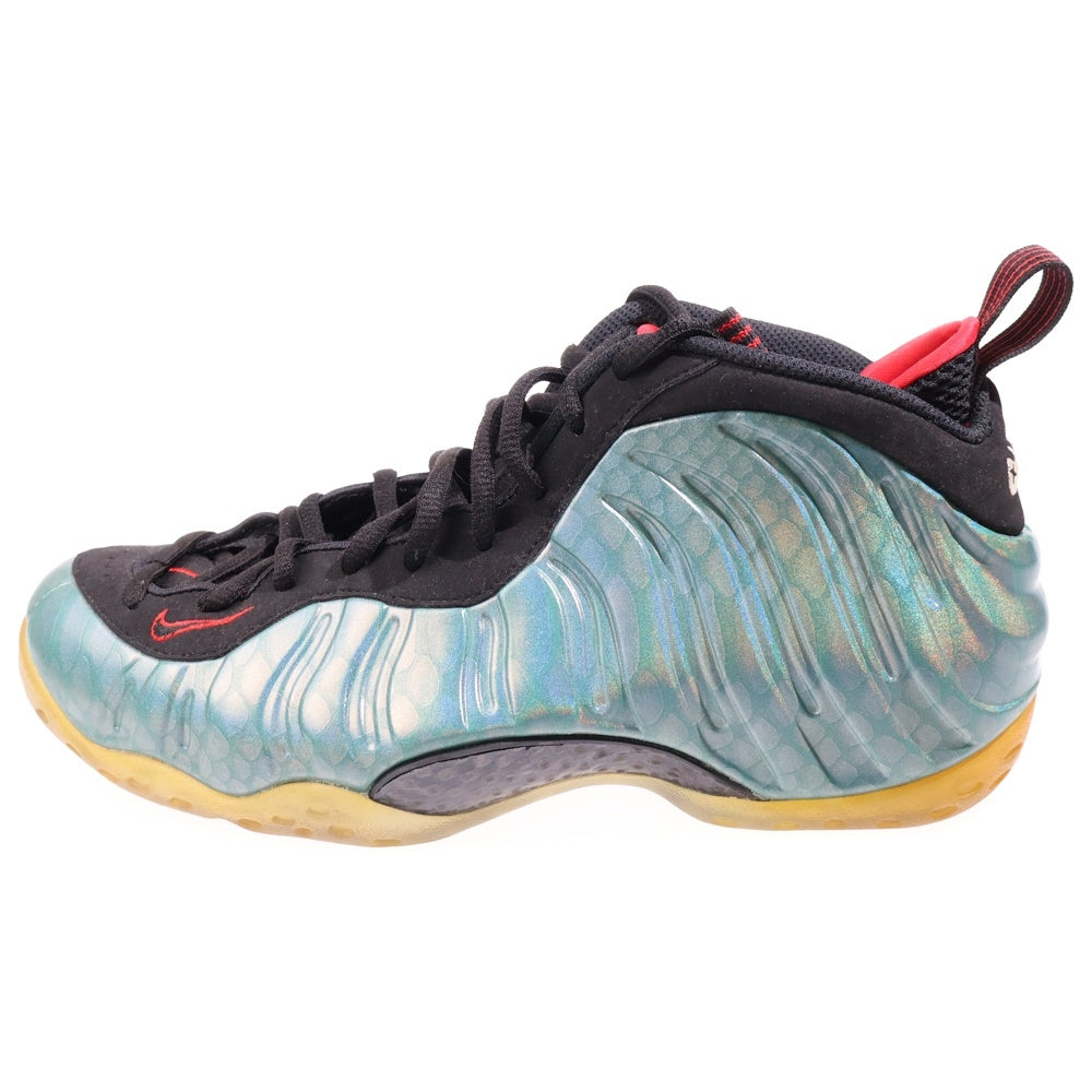 NIKE(ナイキ) AIR FOAMPOSITE ONE PRM エアー フォームポジット ワン プレミアム ハイカットスニーカー グリーン US10.5/28.5cm 575420-300