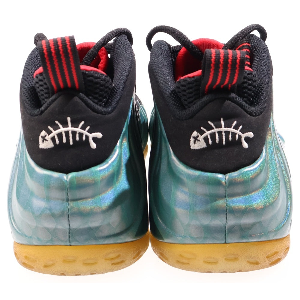 NIKE(ナイキ) AIR FOAMPOSITE ONE PRM エアー フォームポジット ワン プレミアム ハイカットスニーカー グリーン US10.5/28.5cm 575420-300