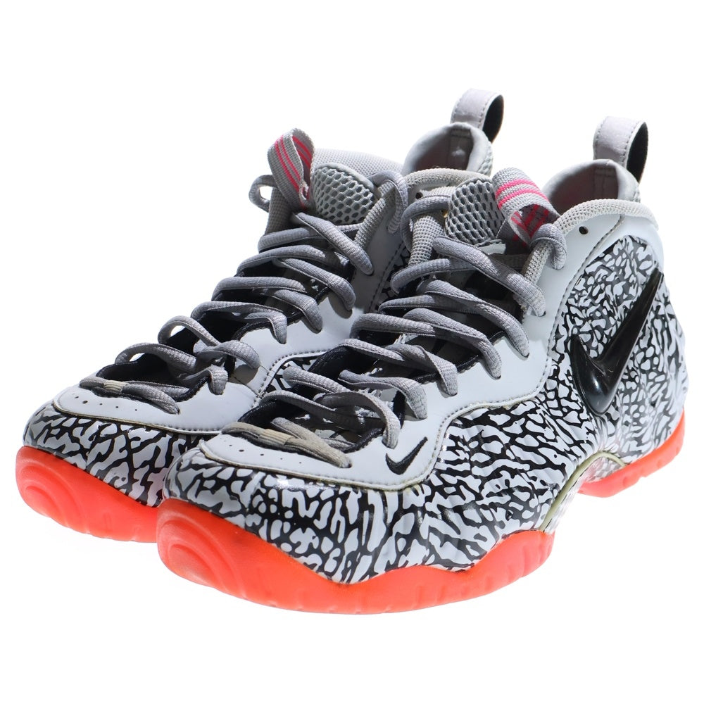 NIKE(ナイキ) AIR FOAMPOSITE PRO ELEPHANT PRINT SAFARI エアフォームポジット プロ プリント サファリ ハイカットスニーカー グレー US10/28cm 616750-002