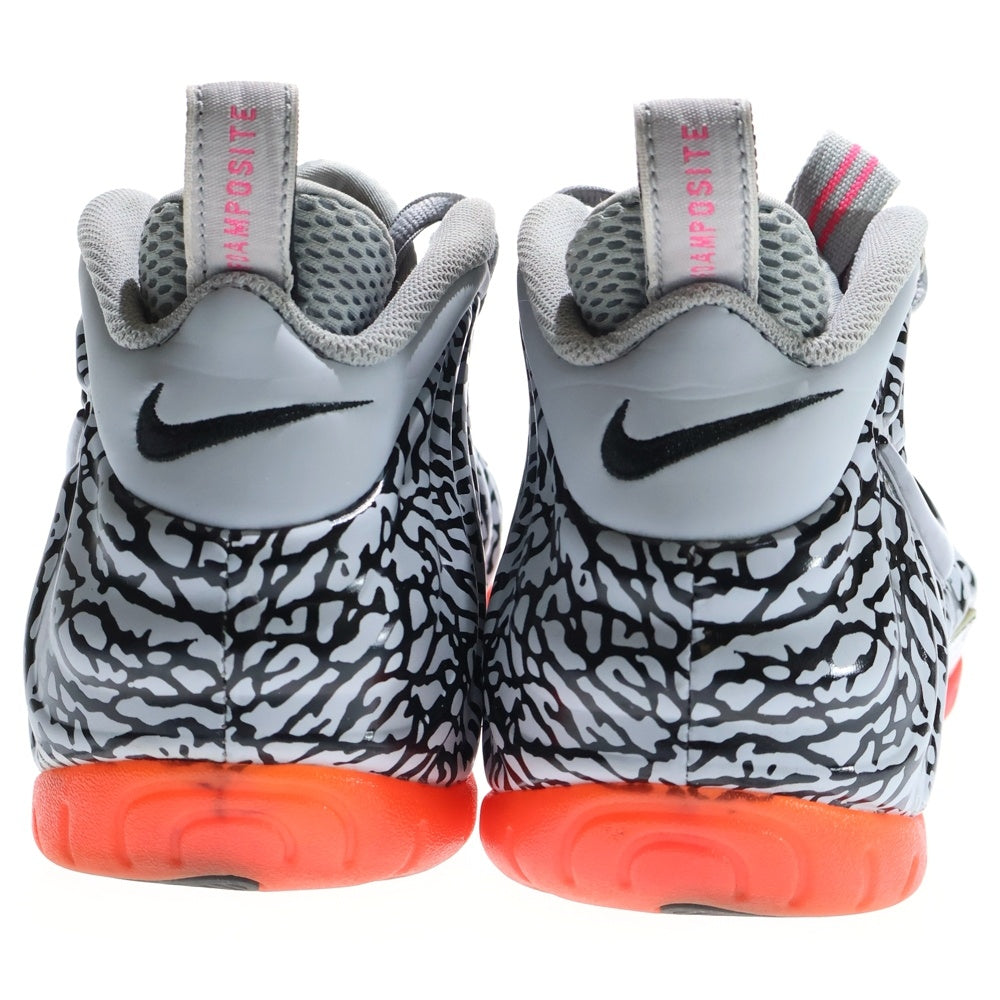 NIKE(ナイキ) AIR FOAMPOSITE PRO ELEPHANT PRINT SAFARI エアフォームポジット プロ プリント サファリ ハイカットスニーカー グレー US10/28cm 616750-002