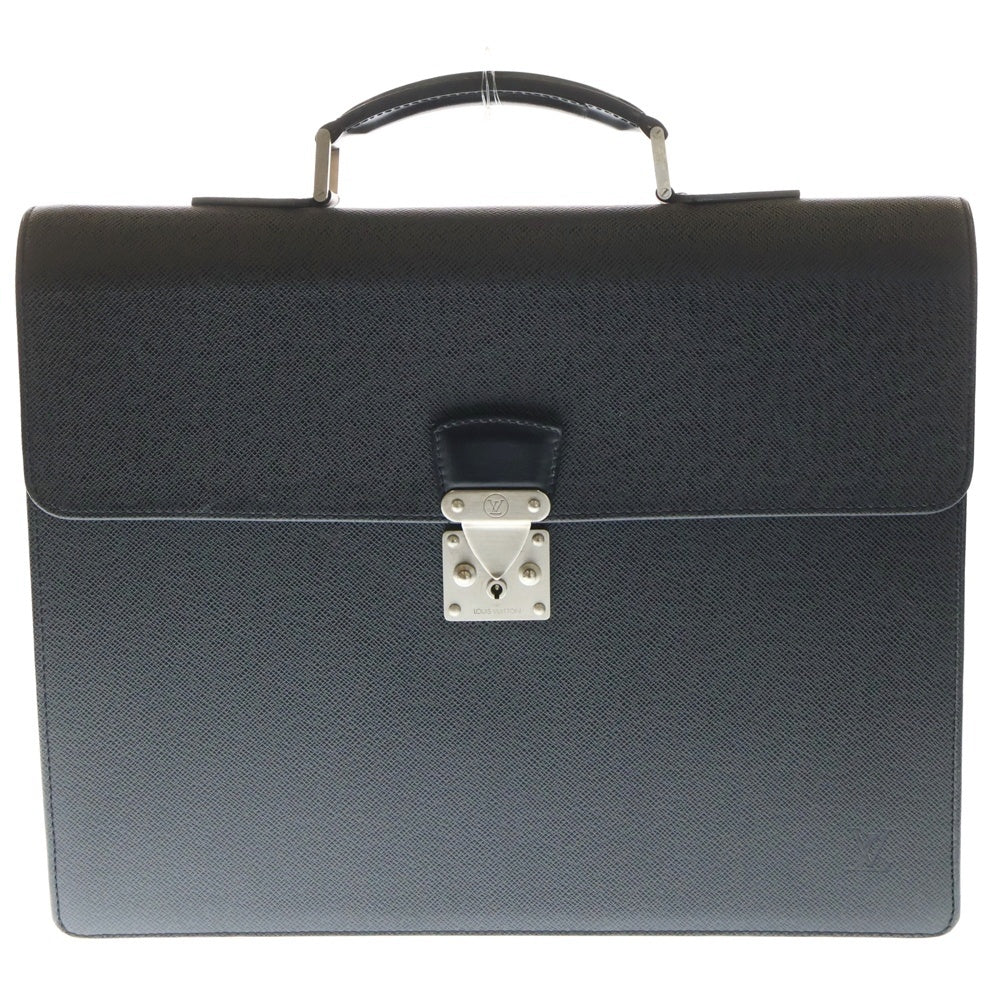 LOUIS VUITTON(ルイヴィトン) ロブスト2 タイガレザー レザーハンドル ビジネスバック ブラック M32752