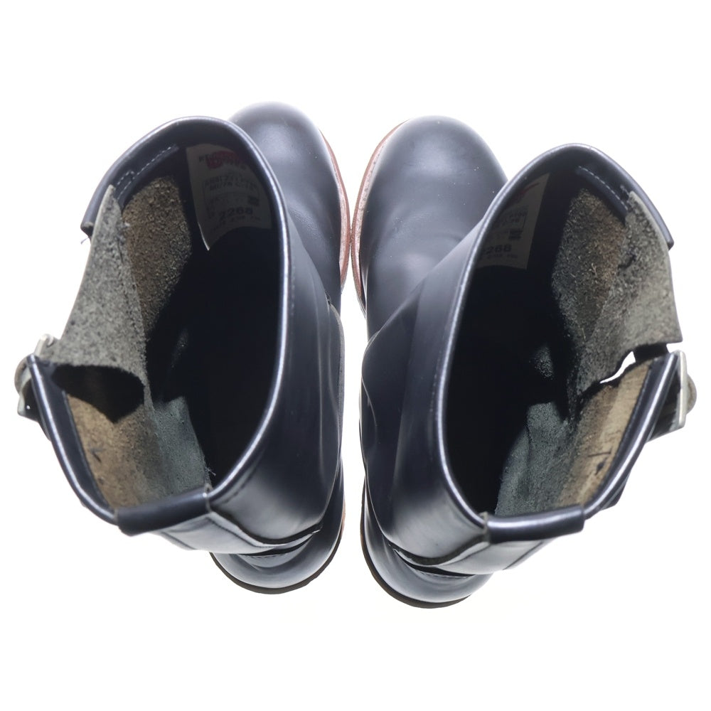 RED WING(レッド ウイング) ENGINEER BOOTS エンジニアブーツ ミドル レザー ブラック 2268