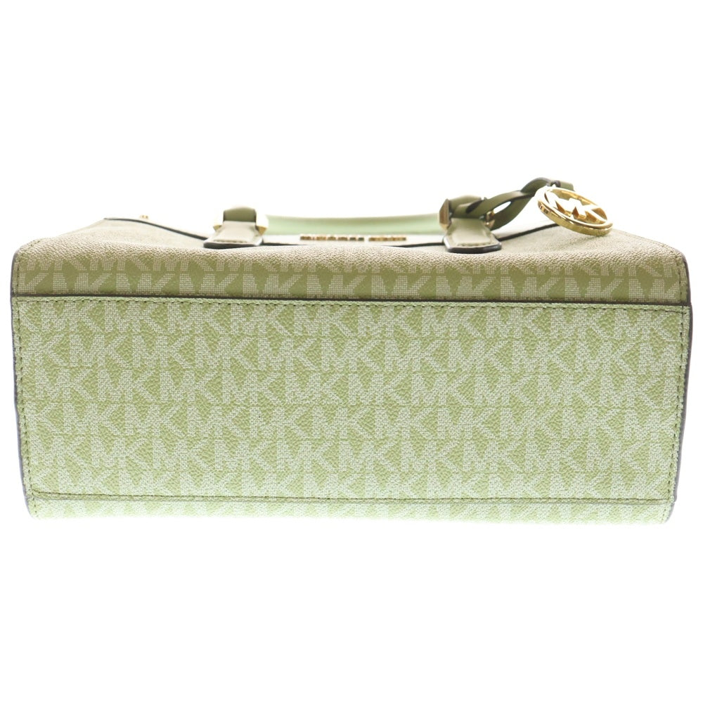MICHAEL KORS(マイケルコース) サッチェル スモール シグネチャーロゴ 2WAYショルダーバッグ ハンドバッグ グリーン 35H1G9MS2B2733 レディース