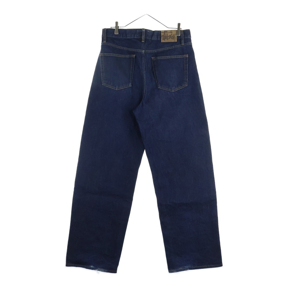 STUSSY(ステューシー) RELAXED JEAN DENIM リラックスフィット デニム ワイドパンツ インディゴ 116671