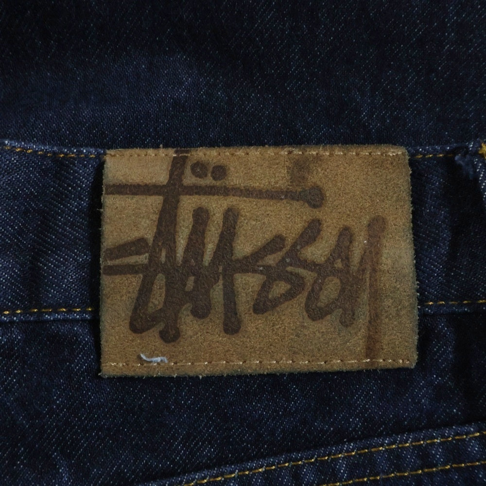 STUSSY(ステューシー) RELAXED JEAN DENIM リラックスフィット デニム ワイドパンツ インディゴ 116671
