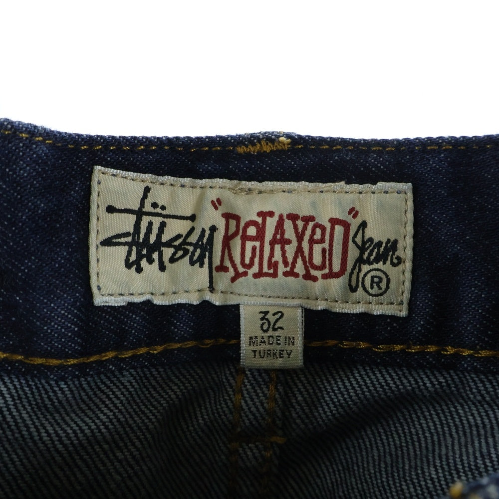 STUSSY(ステューシー) RELAXED JEAN DENIM リラックスフィット デニム ワイドパンツ インディゴ 116671