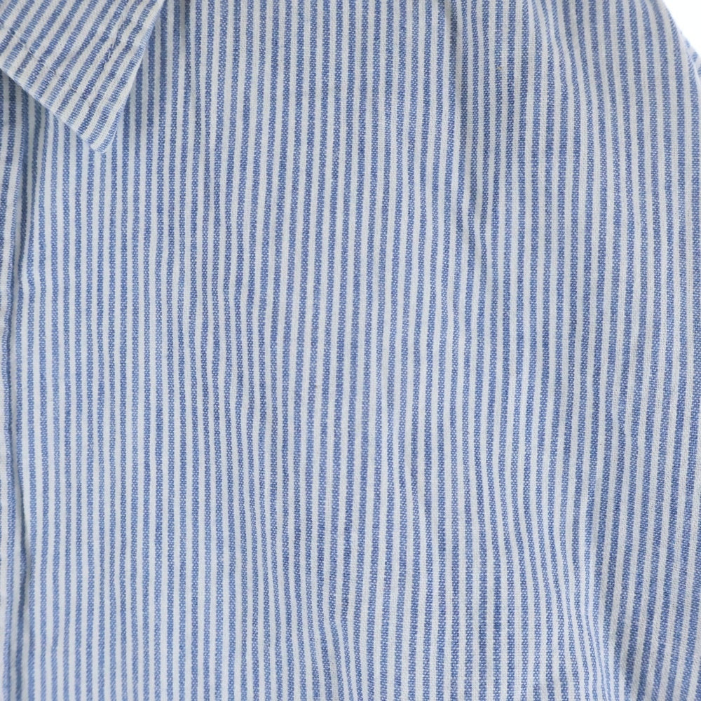 L.L.Bean(エルエルビーン) 80s-90s VINTAGE USA製 ストライプシャツ ブルー/ホワイト