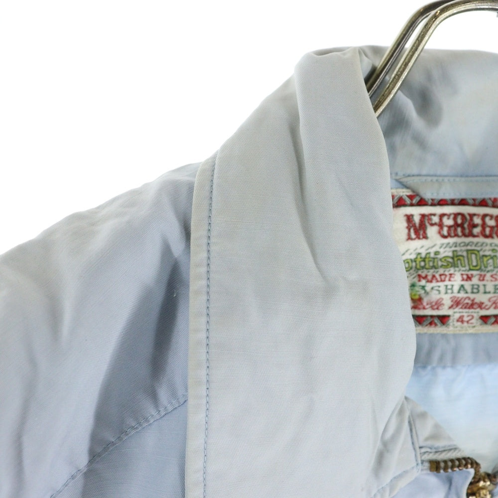 McGREGOR(マクレガー) 50s VINTAGE SCOTTISH スコティッシュ スイングトップ スポーツジャケット ライトブルー