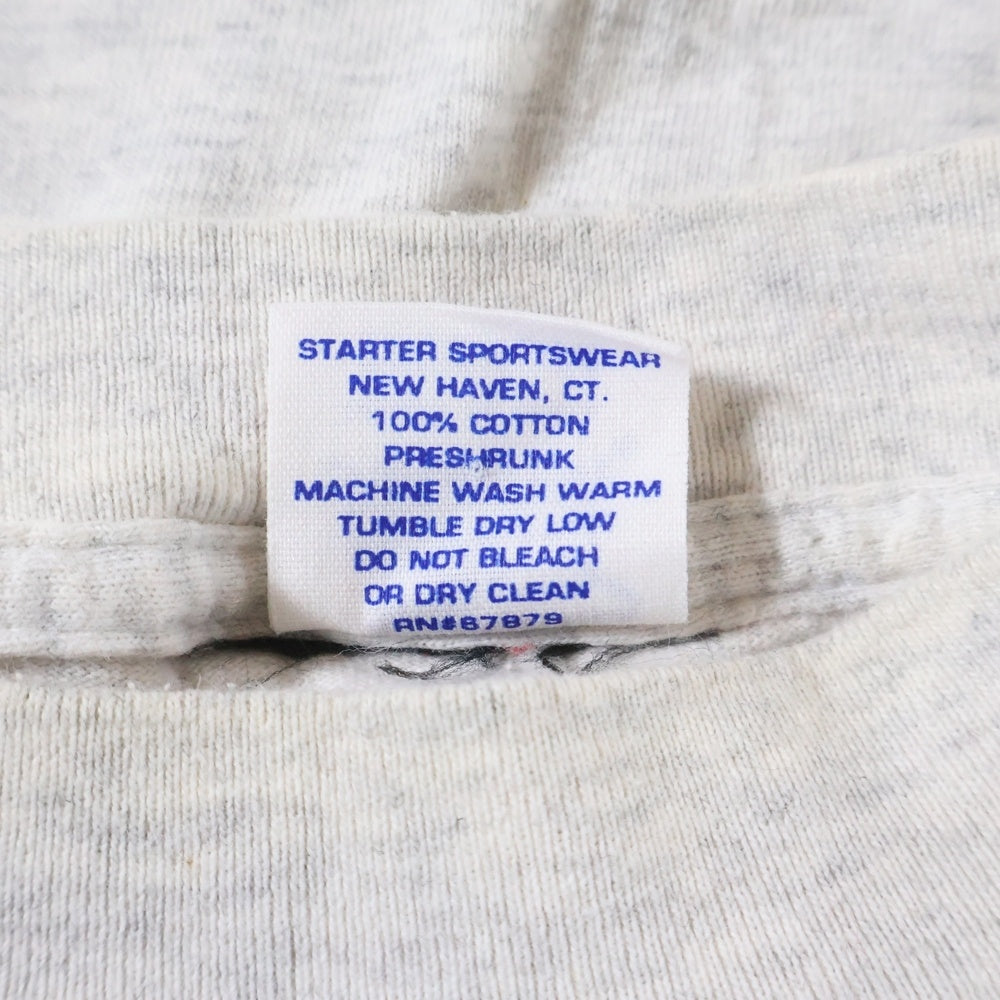 NO BRAND(ノーブランド) 90s VINTAGE STARTER 野茂英雄 ドジャーズ 16 Tシャツ グレー