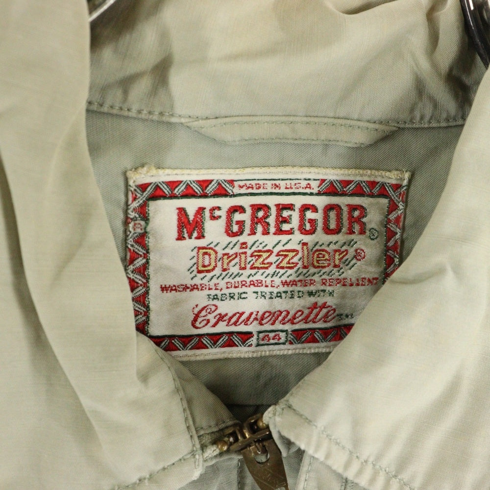 McGREGOR(マクレガー) 50s VINTAGE スイングトップ スポーツジャケット グレーグリーン