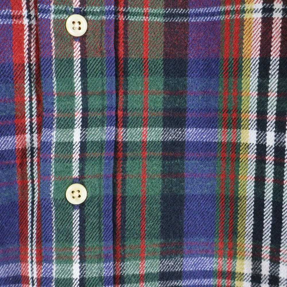 RALPH LAUREN(ラルフローレン) 90s VINTAGE チェック フランネルシャツ マルチカラー