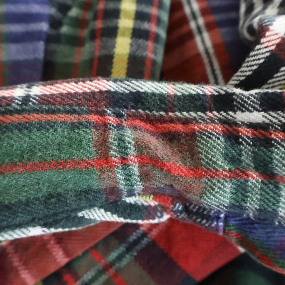 RALPH LAUREN(ラルフローレン) 90s VINTAGE チェック フランネルシャツ マルチカラー