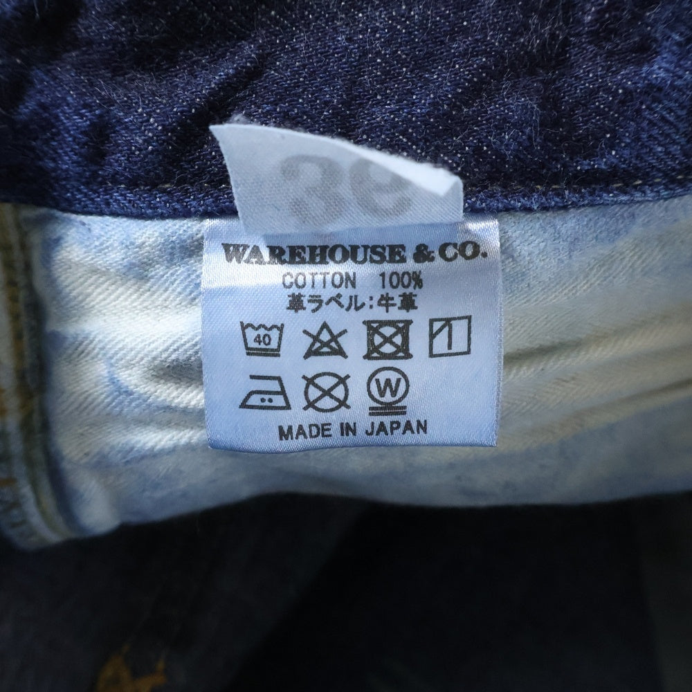 WAREHOUSE(ウェアハウス) 1002 COWBOY PANTS (WW II MODEL) 大戦モデル レプリカ デニムパンツ インディゴ