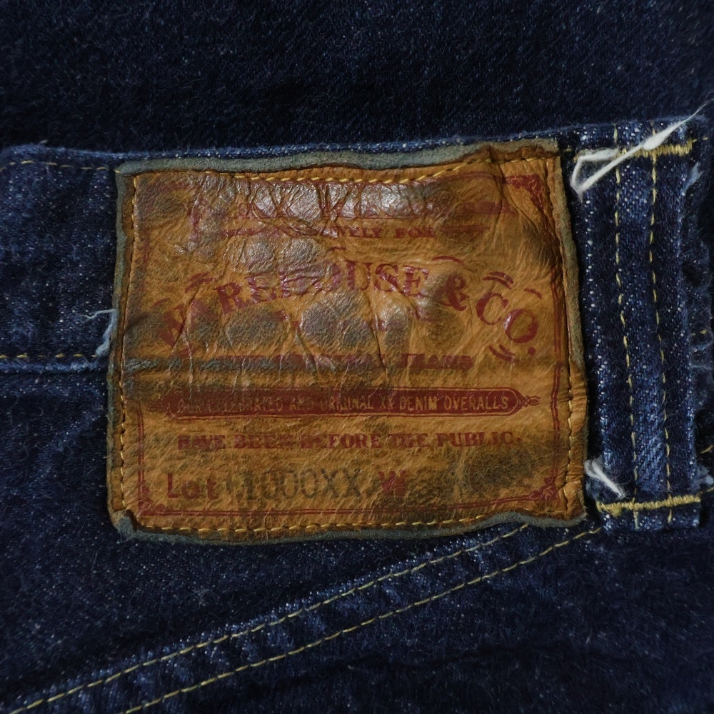 WAREHOUSE(ウェアハウス) 1000XX デニムパンツ インディゴ