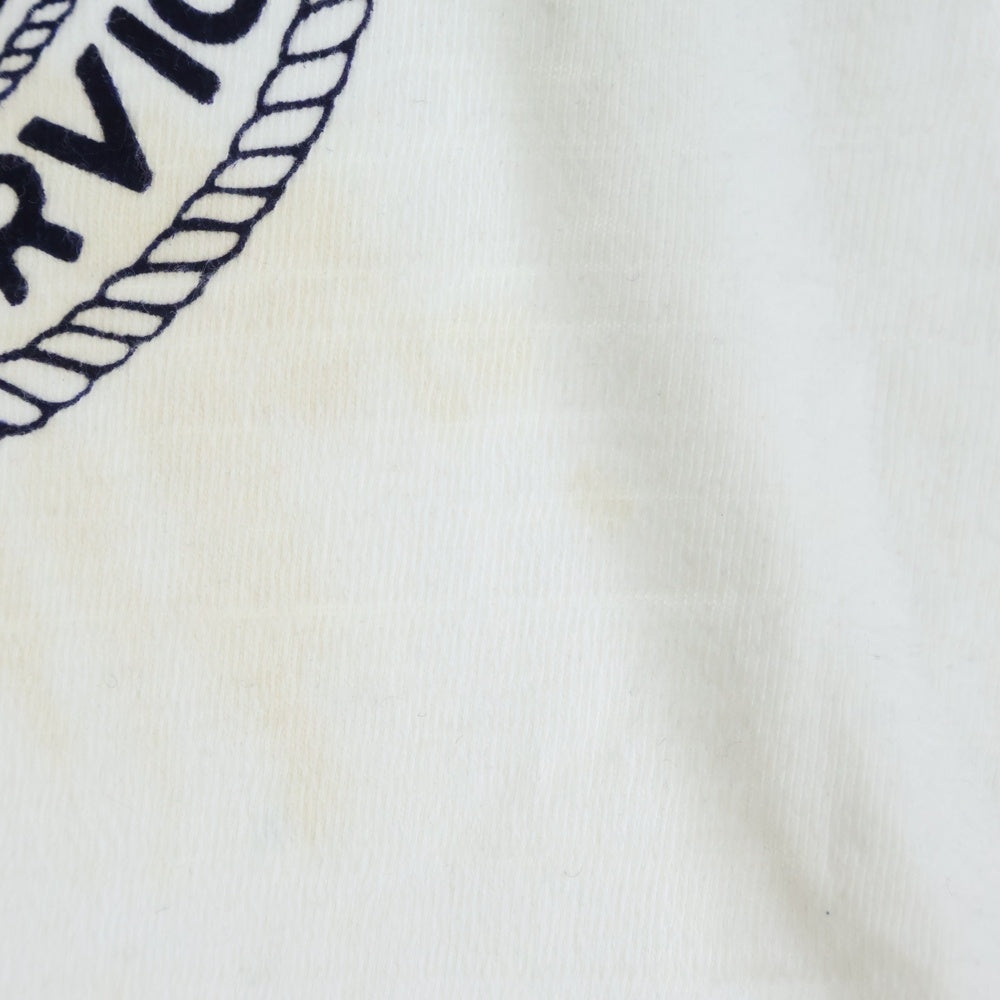 WAREHOUSE(ウェアハウス) US MARITIME SERVICE Tシャツ 半袖 ホワイト
