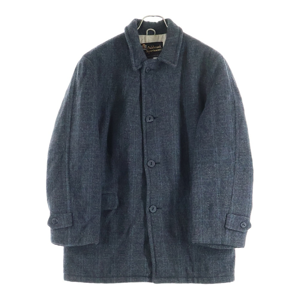 VINTAGE(ヴィンテージ) 60s Oakbrook Sportswear ウール ハーフコート チェック グレー