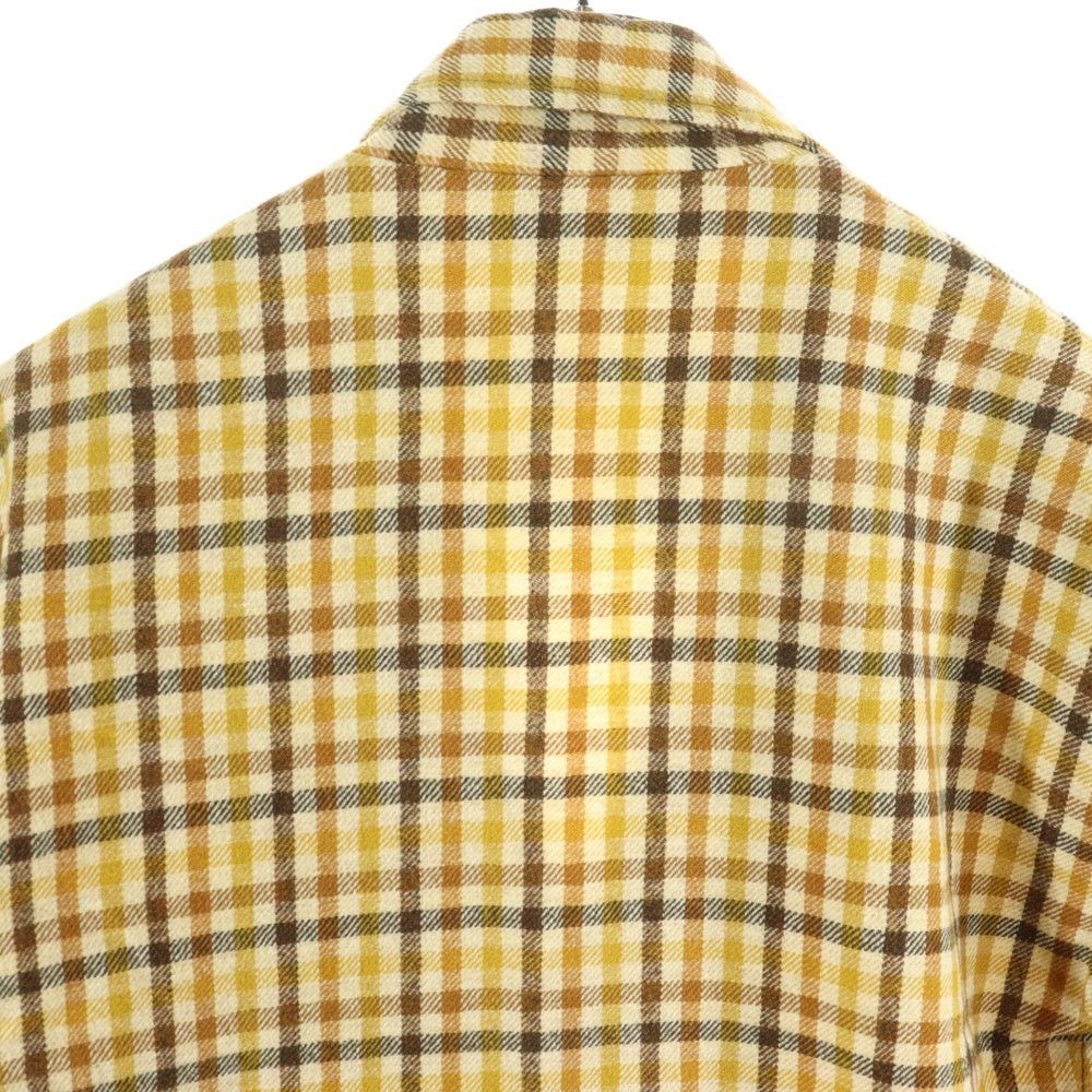 PENDLETON(ペンドルトン) 60s VINTAGE チェック柄 ウール テーラードジャケット ブラウン