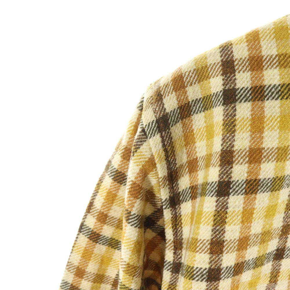 PENDLETON(ペンドルトン) 60s VINTAGE チェック柄 ウール テーラードジャケット ブラウン