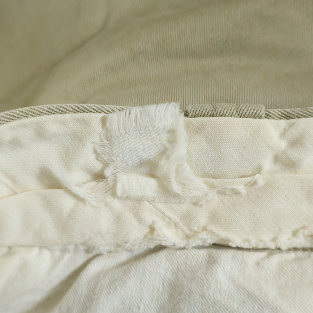 VINTAGE(ヴィンテージ) 60s US.ARMY Military Chino Pants ミリタリー チノパンツ カーキ