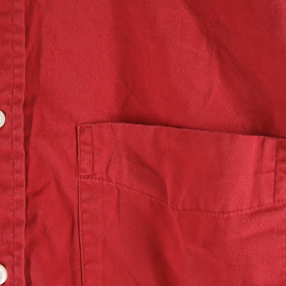 GAP(ギャップ) 90s VINTAGE 紺タグ ボタンダウンシャツ レッド