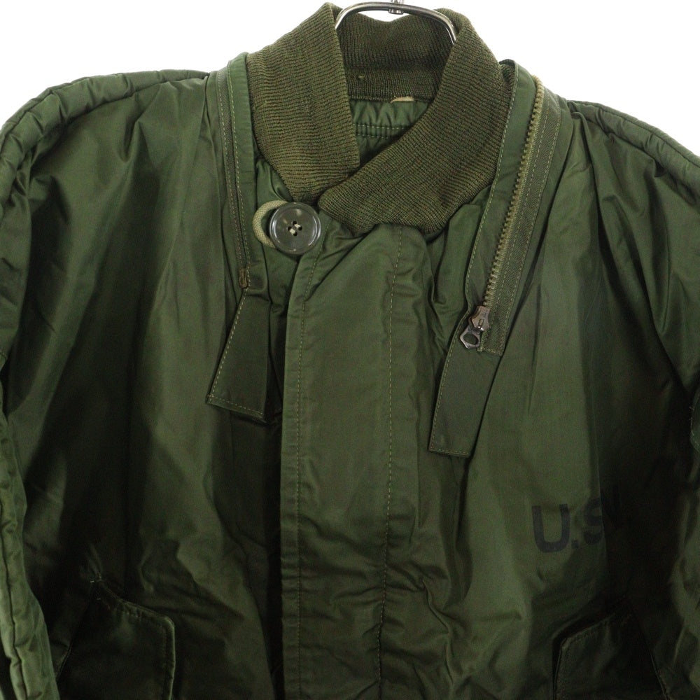 VINTAGE(ヴィンテージ) 50s VINTAGE U.S.NAVY A-1 初期型 ナイロン デッキジャケット 70s ライナー付属