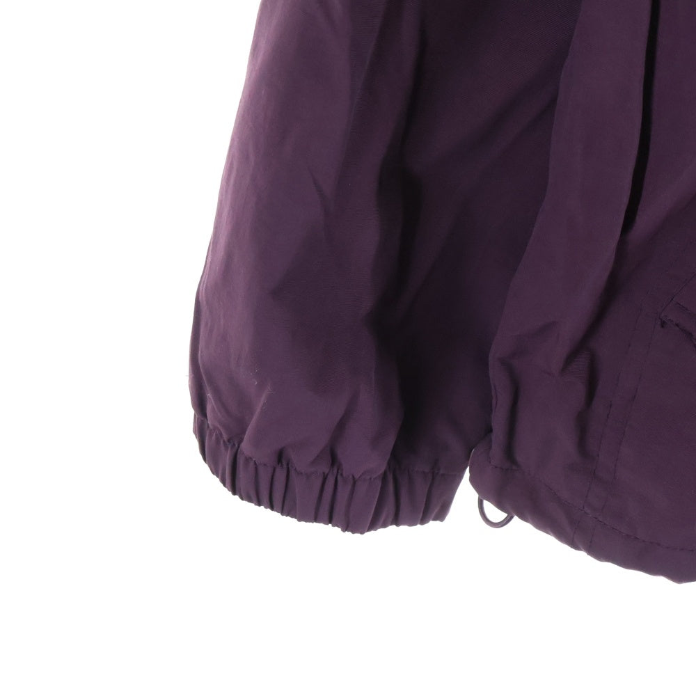 SUPREME(シュプリーム) 21SS Reflective Zip Hooded Jacket リフレクティブ ロゴデザイン フーデッド ジップアップ ナイロンジャケット パープル