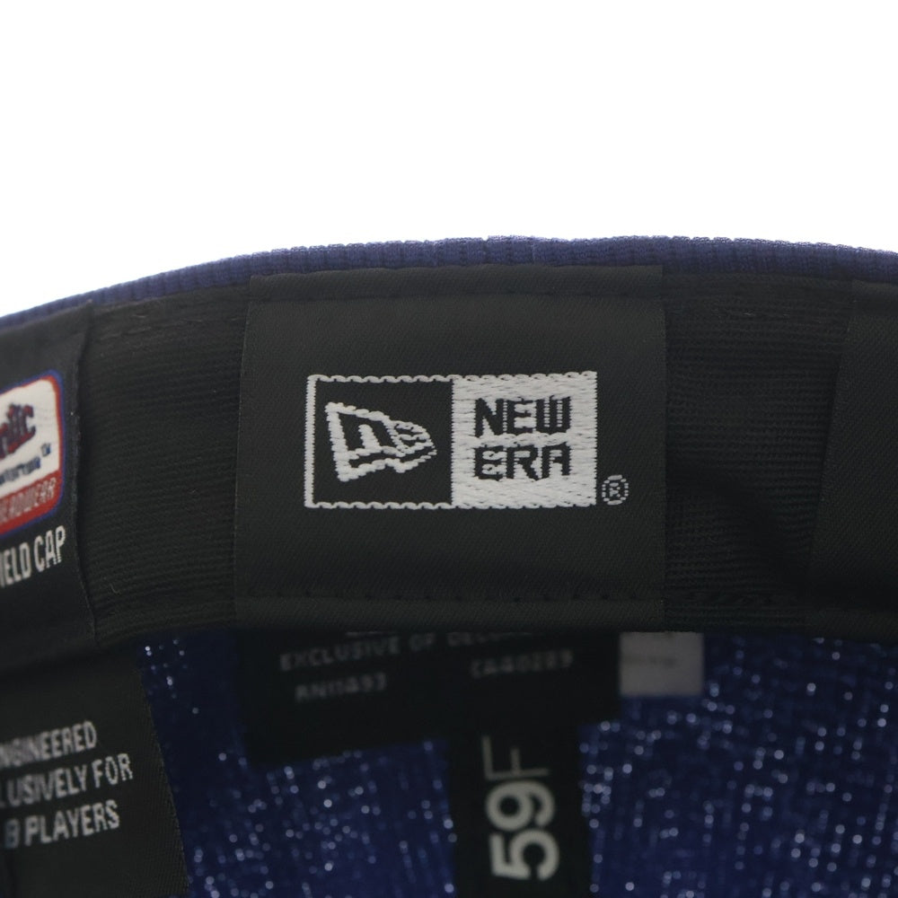 NEW ERA(ニューエラ) ロサンゼルス ドジャース Dロゴ 6パネル ベースボールキャップ 帽子 ブルー