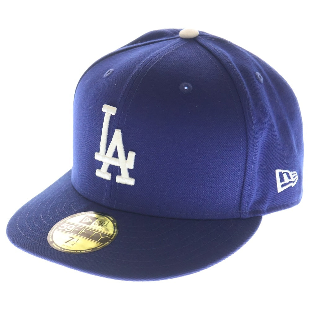 NEW ERA(ニューエラ) ロサンゼルス ドジャース 6パネル ベースボールキャップ 帽子 ブルー