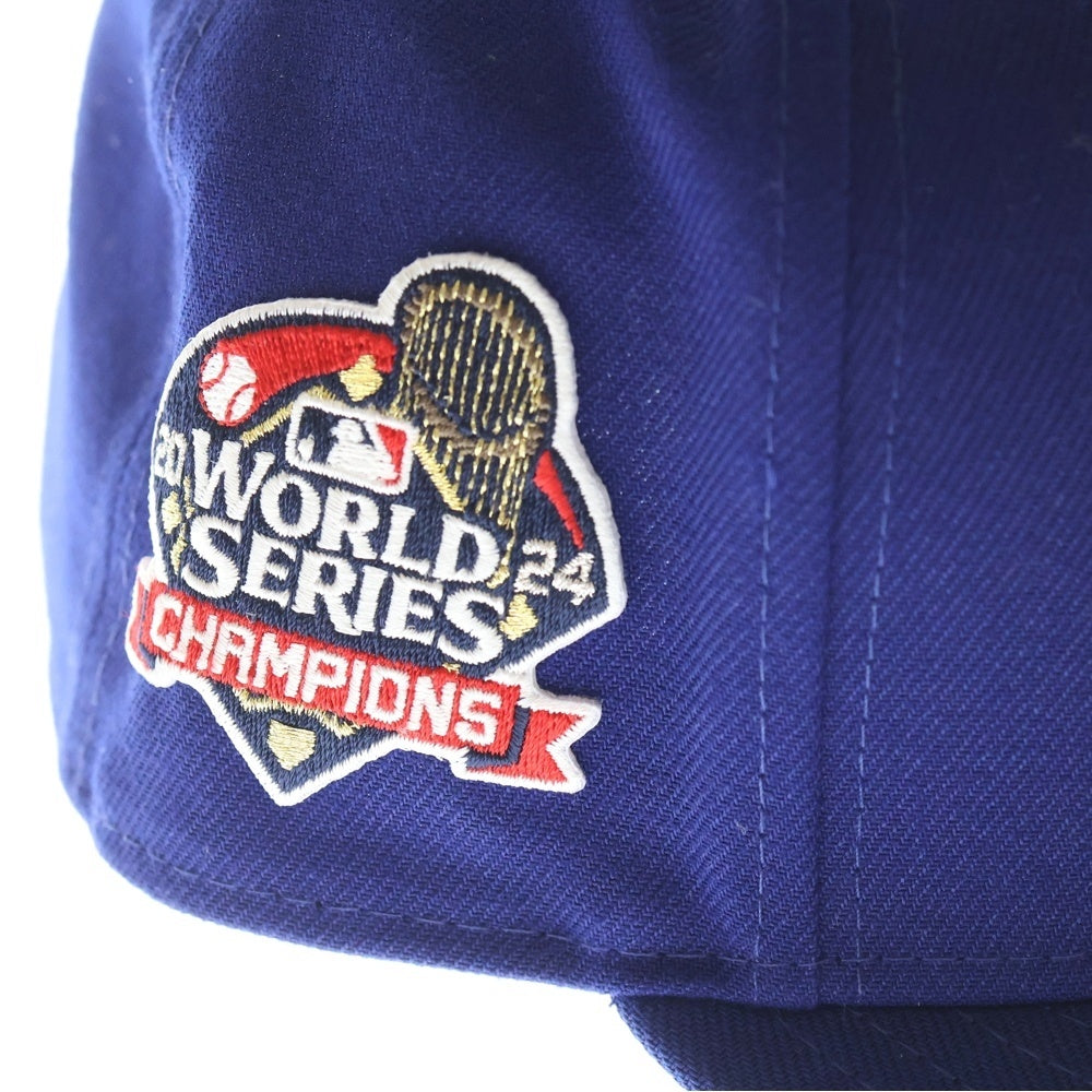 NEW ERA(ニューエラ) ロサンゼルス ドジャース 6パネル ベースボールキャップ 帽子 ブルー