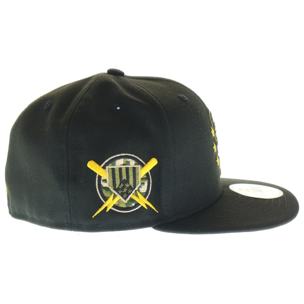 NEW ERA(ニューエラ) シアトルマリナーズ 6パネル ベースボールキャップ 帽子 ブラック