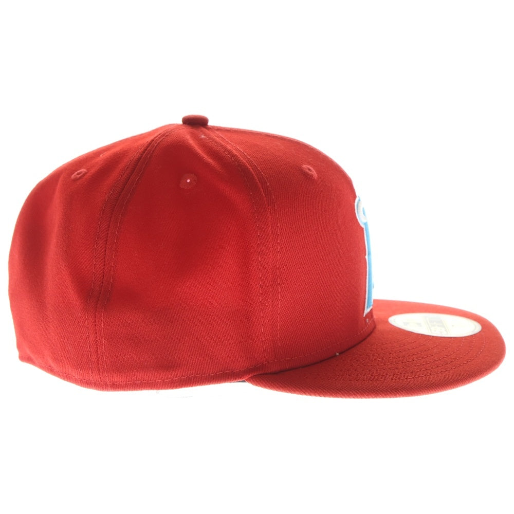 NEW ERA(ニューエラ) ロサンゼルス エンゼルス 6パネル ベースボールキャップ 帽子 レッド/ブルー