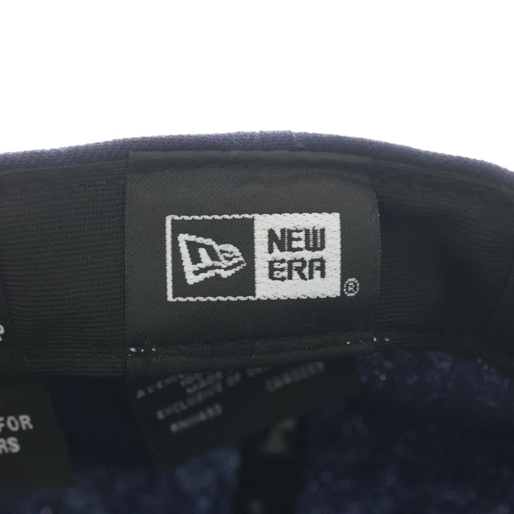 NEW ERA(ニューエラ) オンフィールド ミルウォーキー ブリュワーズ 6パネル ベースボールキャップ 帽子 ネイビー