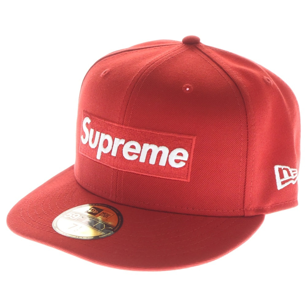 SUPREME(シュプリーム) 24AW ×NEW ERA Grinch Box Logo ニューエラ グリンチ ボックスロゴ 6パネル ベースボールキャップ 帽子 レッド
