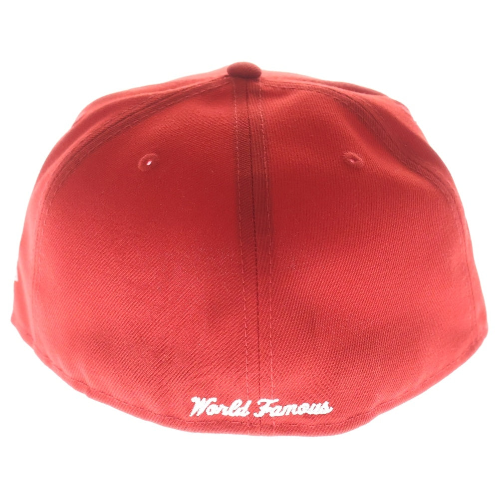 SUPREME(シュプリーム) 24AW ×NEW ERA Grinch Box Logo ニューエラ グリンチ ボックスロゴ 6パネル ベースボールキャップ 帽子 レッド