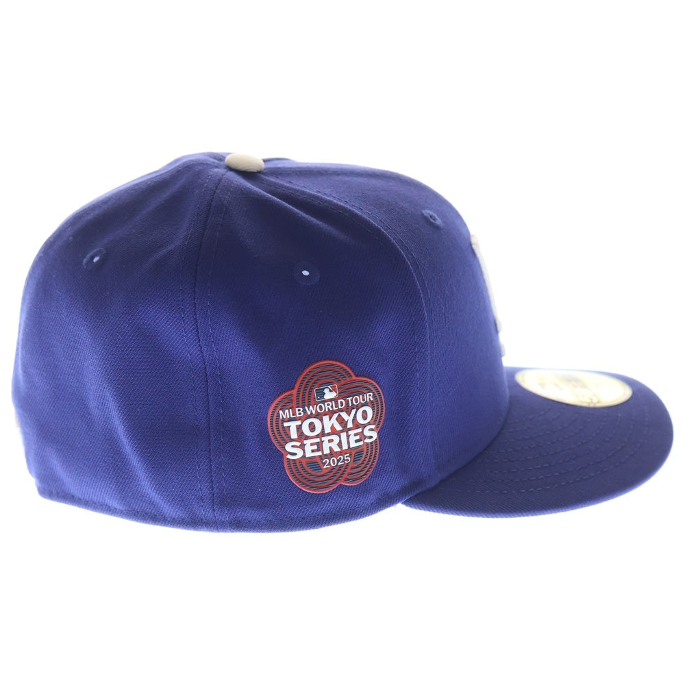 NEW ERA(ニューエラ) ロサンゼルス ドジャース 6パネル ベースボールキャップ 帽子 ブルー