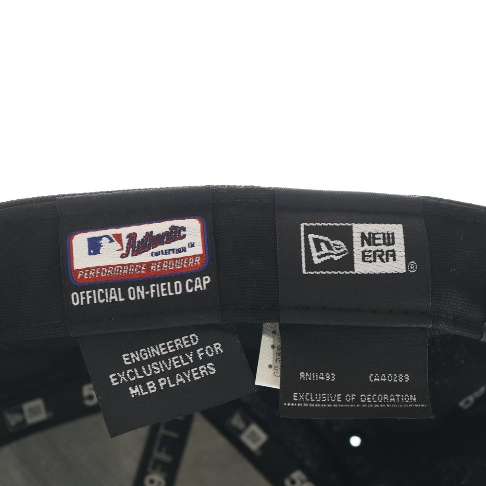 NEW ERA(ニューエラ) マイアミ マーリンズ 6パネル ベースボールキャップ 帽子 ブラック