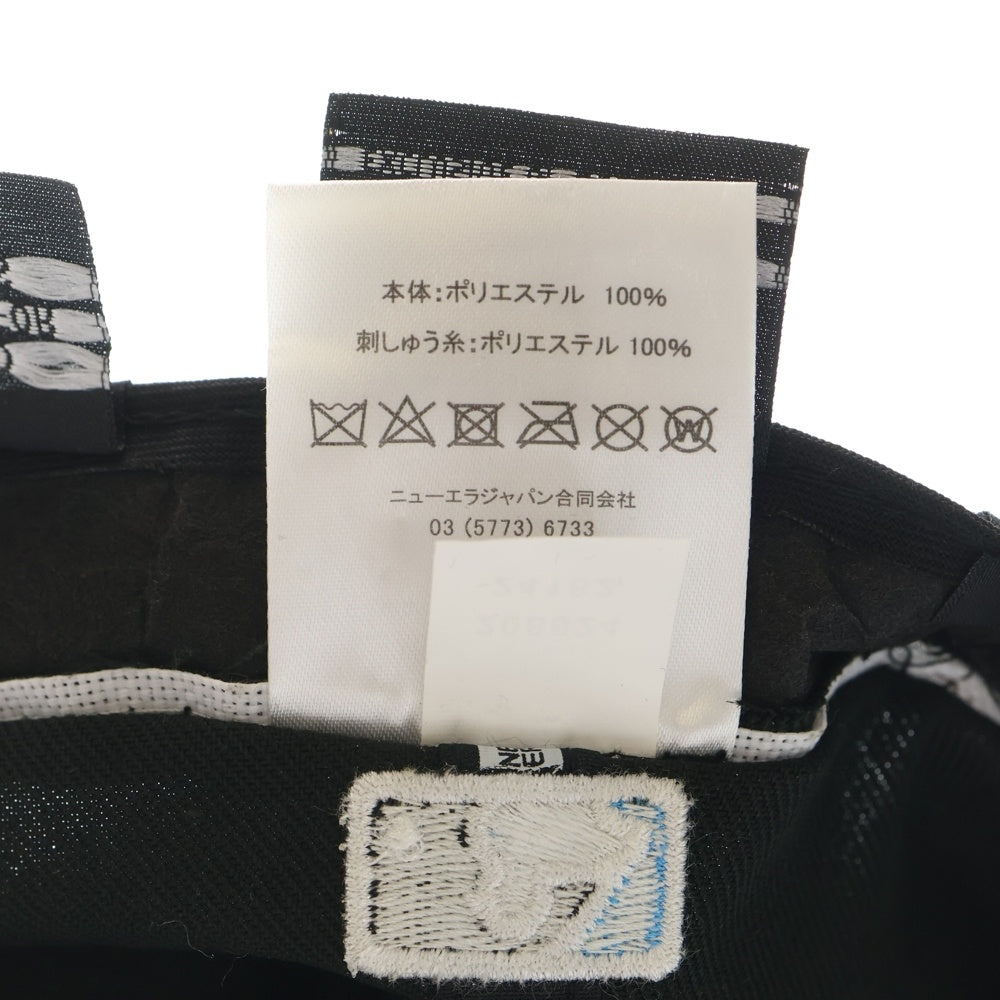 NEW ERA(ニューエラ) マイアミ マーリンズ 6パネル ベースボールキャップ 帽子 ブラック