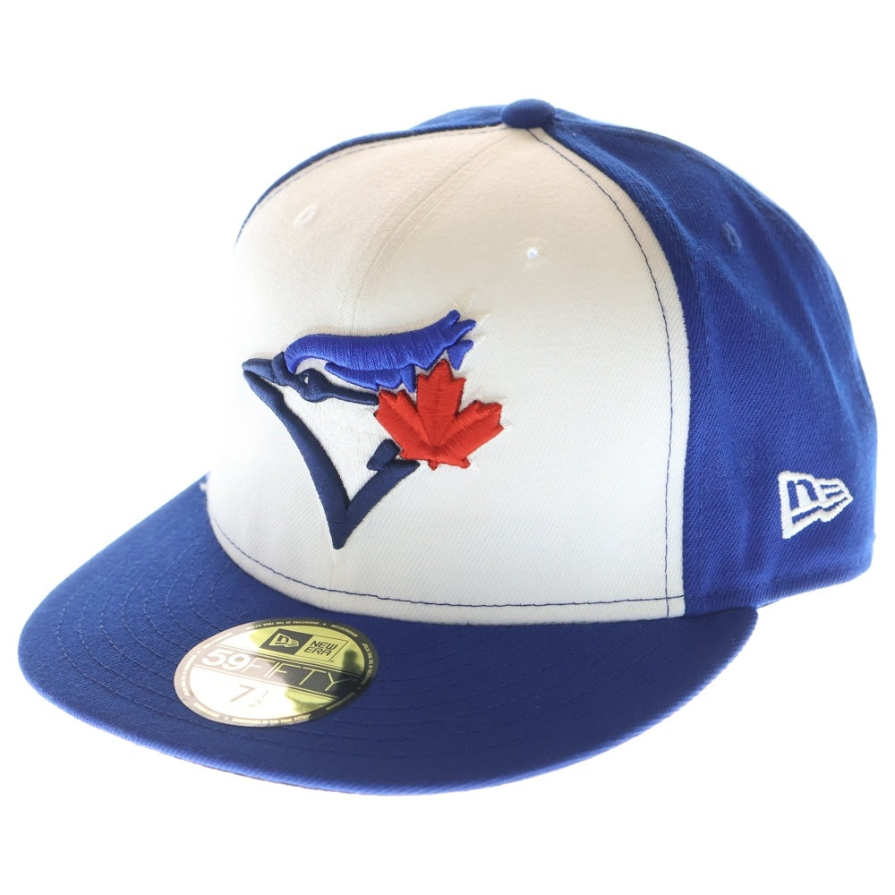 NEW ERA(ニューエラ) トロント ブルージェイズ 6パネル ベースボールキャップ 帽子 ブルー/ホワイト