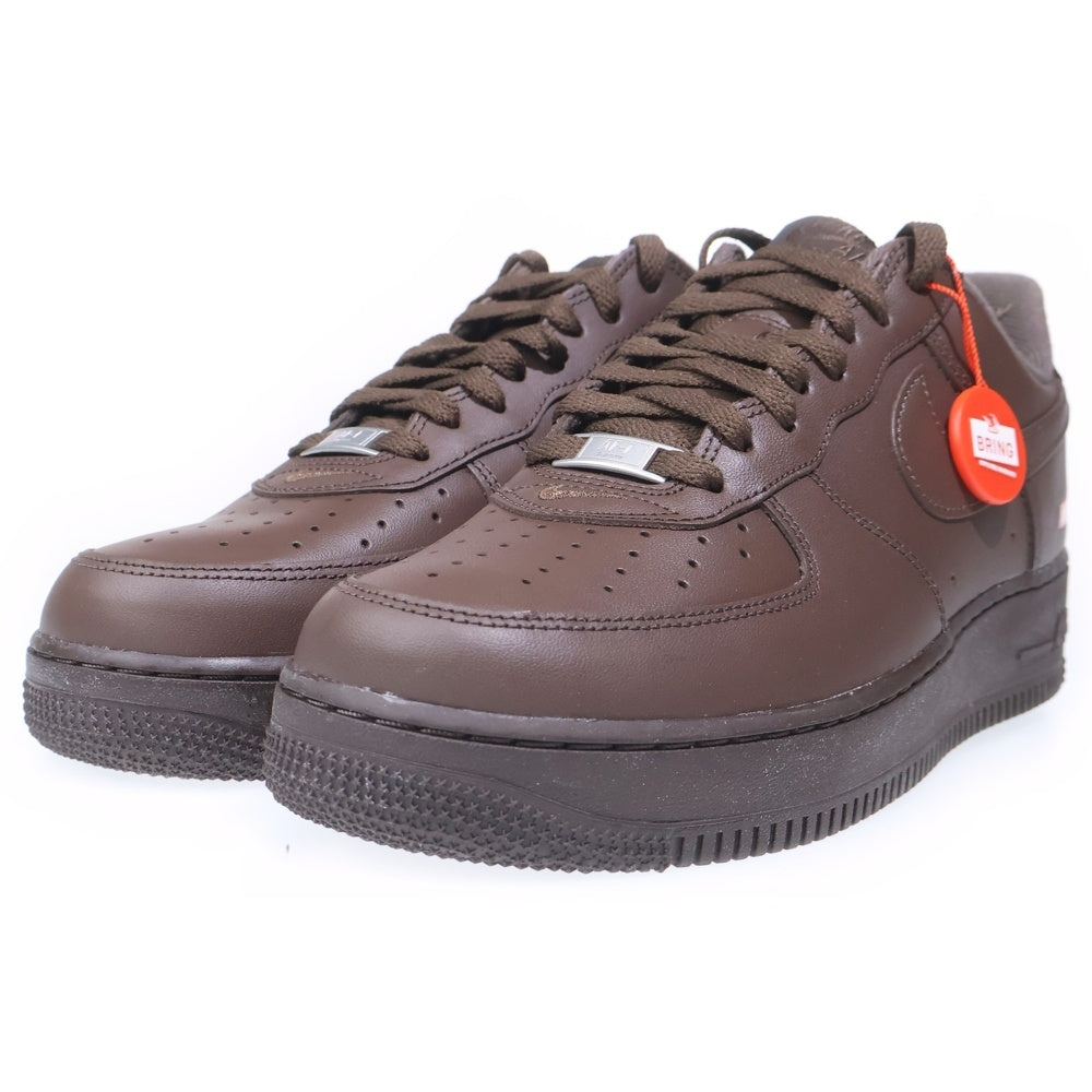 NIKE(ナイキ) ×SUPREME AIR FORCE 1 LOW シュプリーム エアフォース1 ローカットスニーカー ブラウン US9.5/27.5cm CU9225-200
