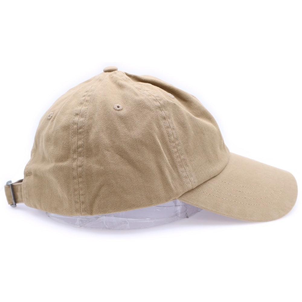 POLO RALPH LAUREN(ポロラルフローレン) ガーメントダイド ツイル ボール キャップ 帽子 ブラウン MAPOHGS0J422321