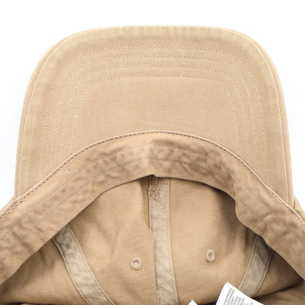 POLO RALPH LAUREN(ポロラルフローレン) ガーメントダイド ツイル ボール キャップ 帽子 ブラウン MAPOHGS0J422321