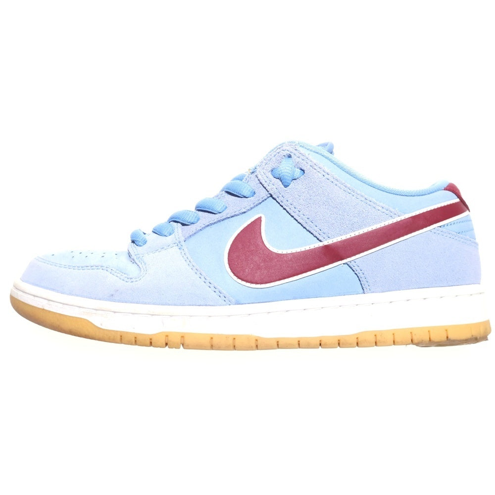 NIKE SB(ナイキエスビー) DUNK LOW PRO PHILADELPHIA PHILLIES ダンクロー プロ フィラデルフィア フィリーズ ローカットスニーカー ブルー US9.5/27.5cm DQ4040-400