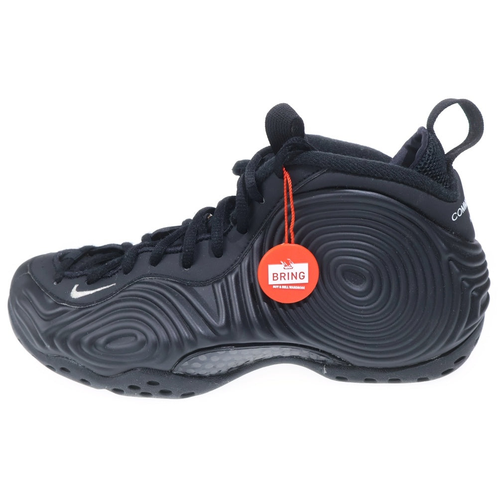 NIKE(ナイキ) ×COMME des GARCONS Air Foamposite One コムデギャルソン エア フォームポジット ワン ローカットスニーカー ブラック US7/25cm DJ7952-001